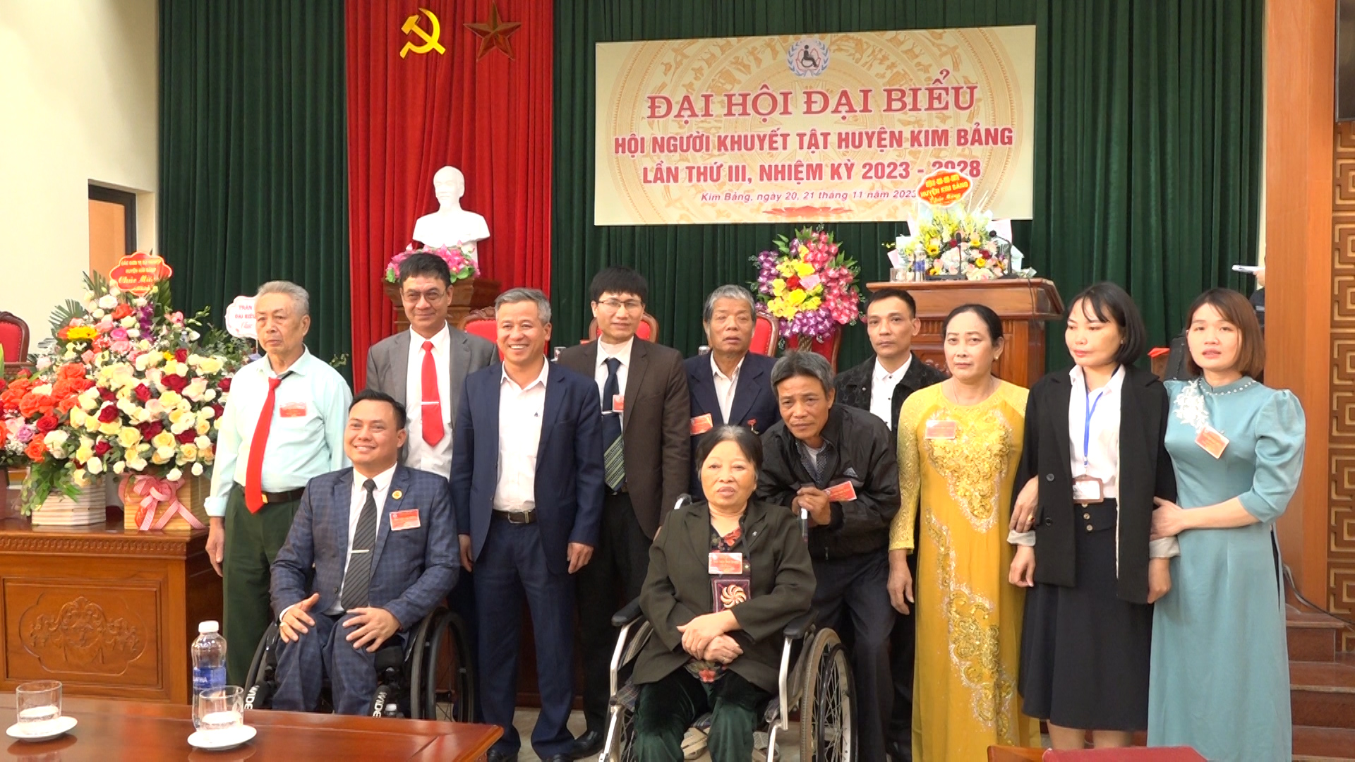đai hôi ngươi khuyêt tât huyên kim bang lân thư 3- ban châp hanh nhiêm ky 2023- 2028 ra măt đai hôi.jpg